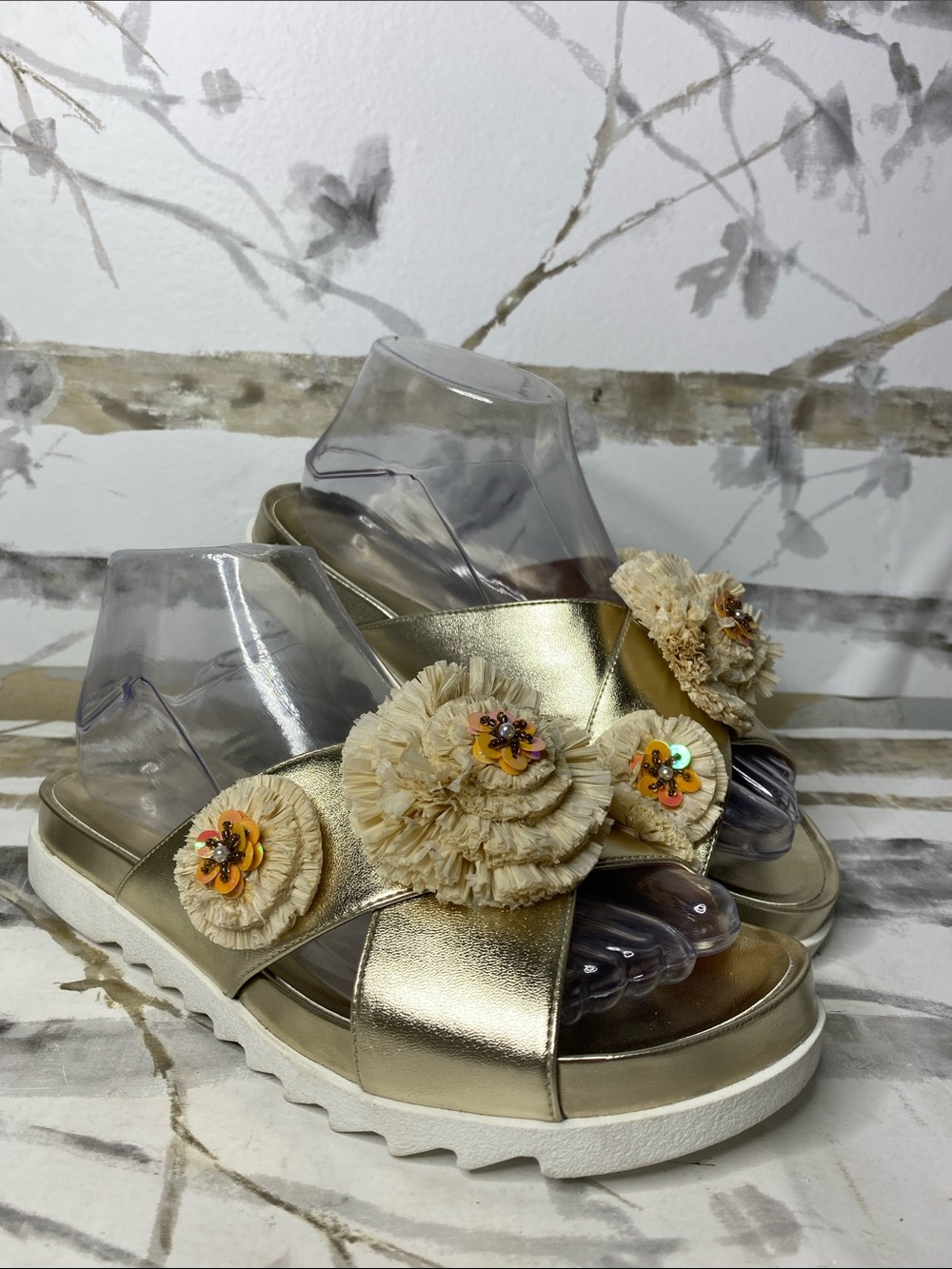 Nine West Feel The Luv Slide Sandals